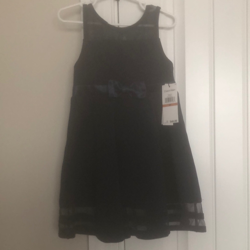 Calvin Klein Black Halter Sundress for Weddings